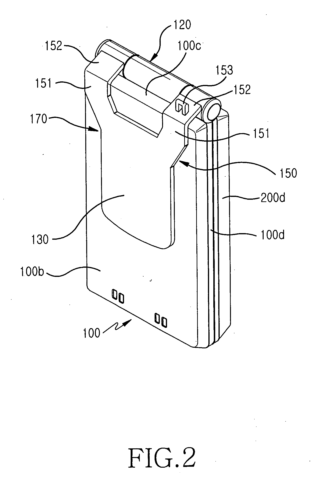 Portable digital communication apparatus having sliding/rotational hinge means