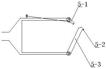 Suspending rod special for suspending barrier-cleaning device