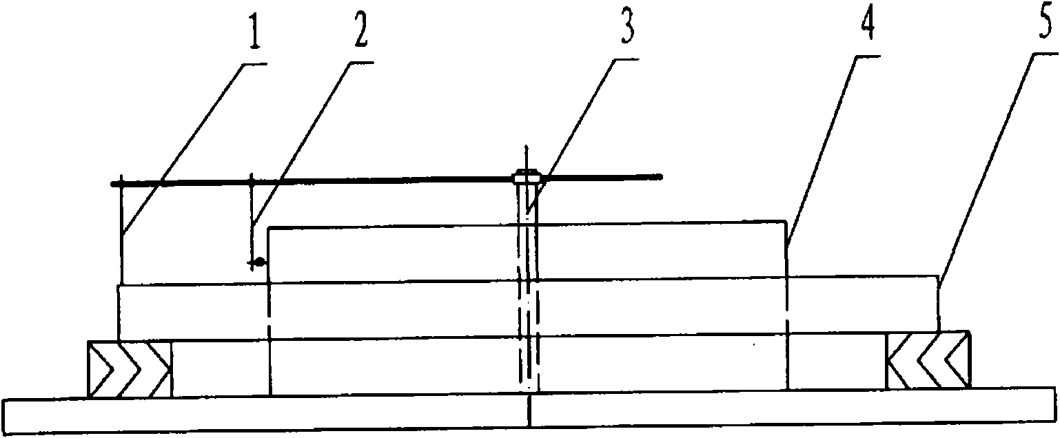 Installation method of big gear ring of rotary kiln