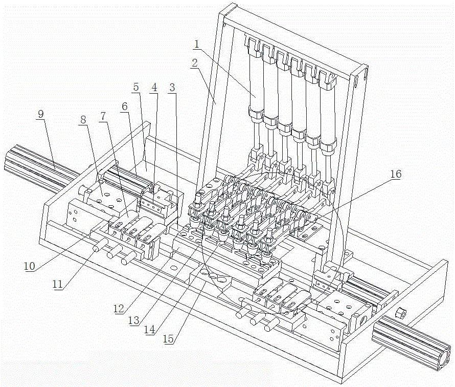 Automatic grinding fixture for numerical-control machine tool