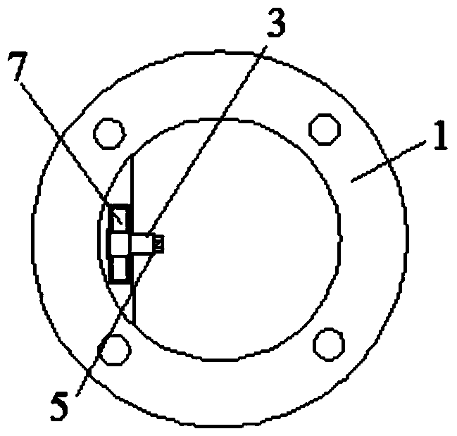 A swing check valve