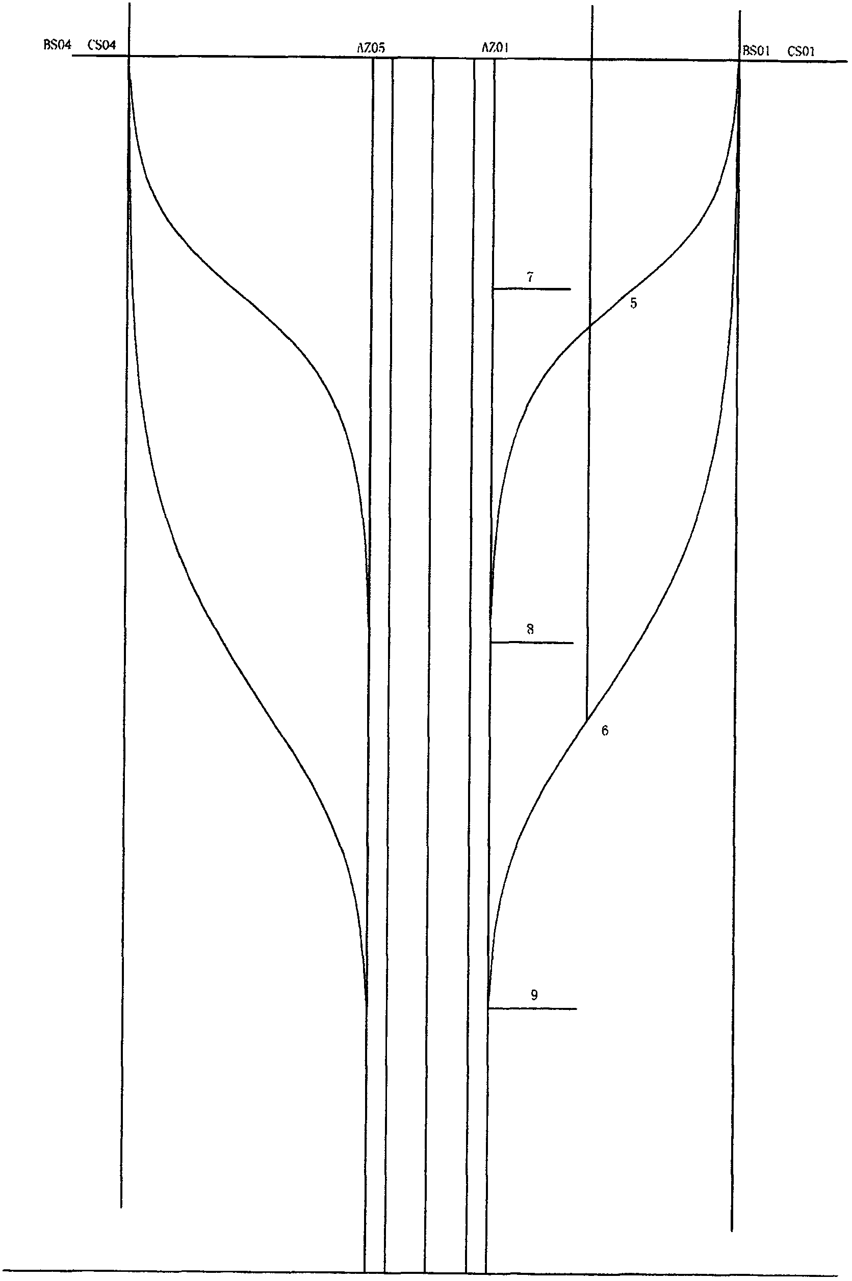 Multiple-working-face parallel working process for shaft ground pre-grouting