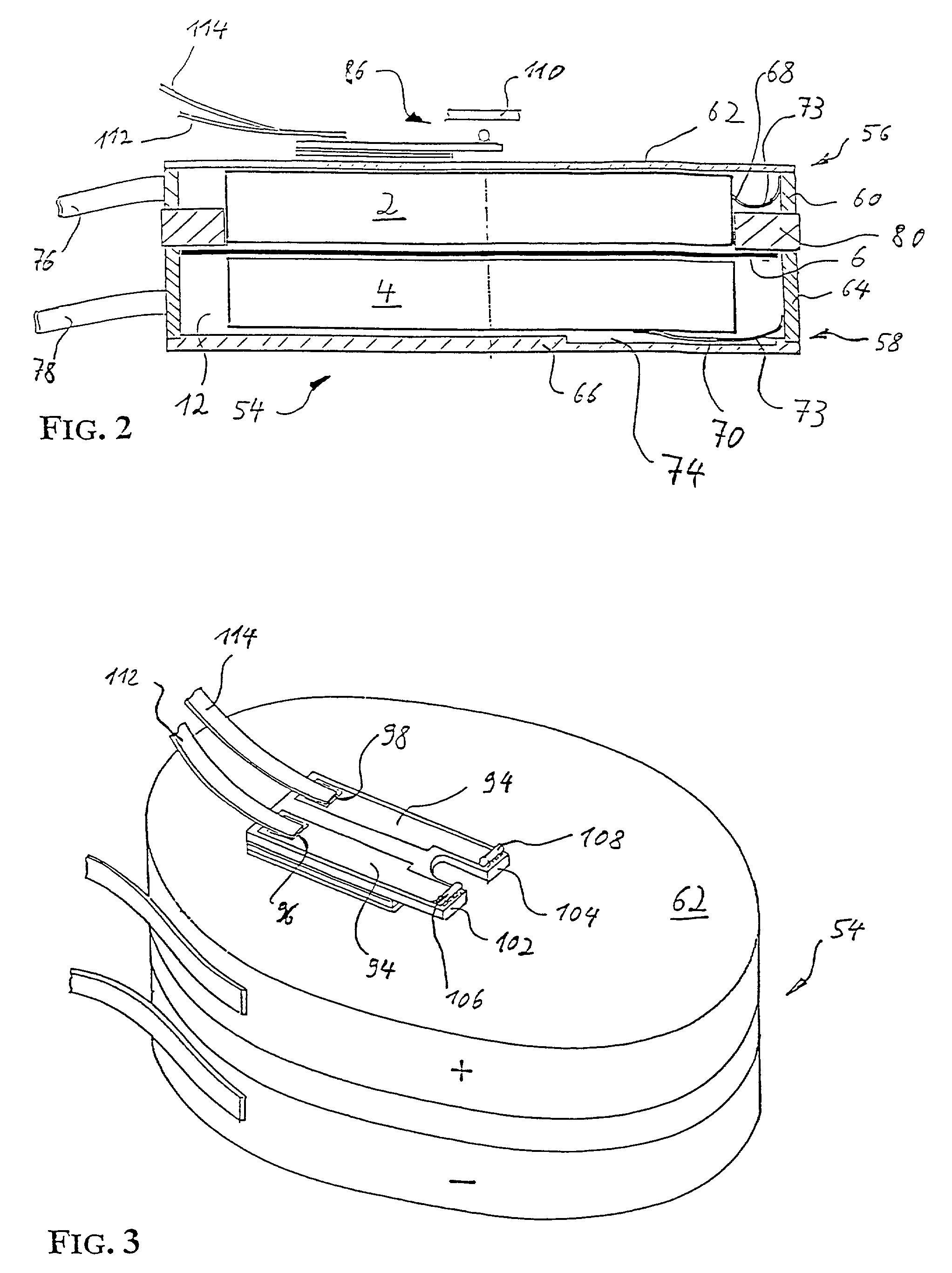 Secondary electrochemical cell