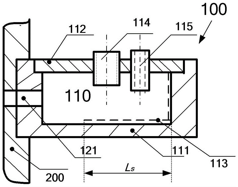 Absorbing cavity device and debugging method for suppressing 2π mode oscillation of double-gap coupling cavity