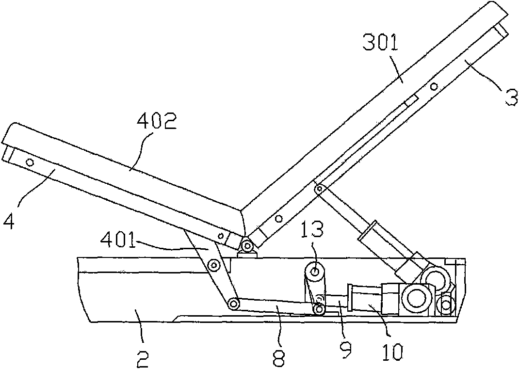 Multifunctional electric delivery bed