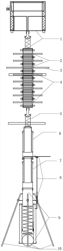 Supporting and moving system for radiation-protecting lead garment