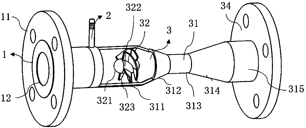 Tubular type micro air bubble generator