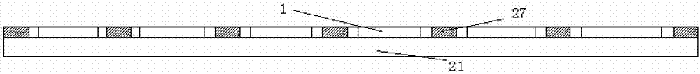 Grid-shaped double-layer photovoltaic component package glue film and preparation method thereof