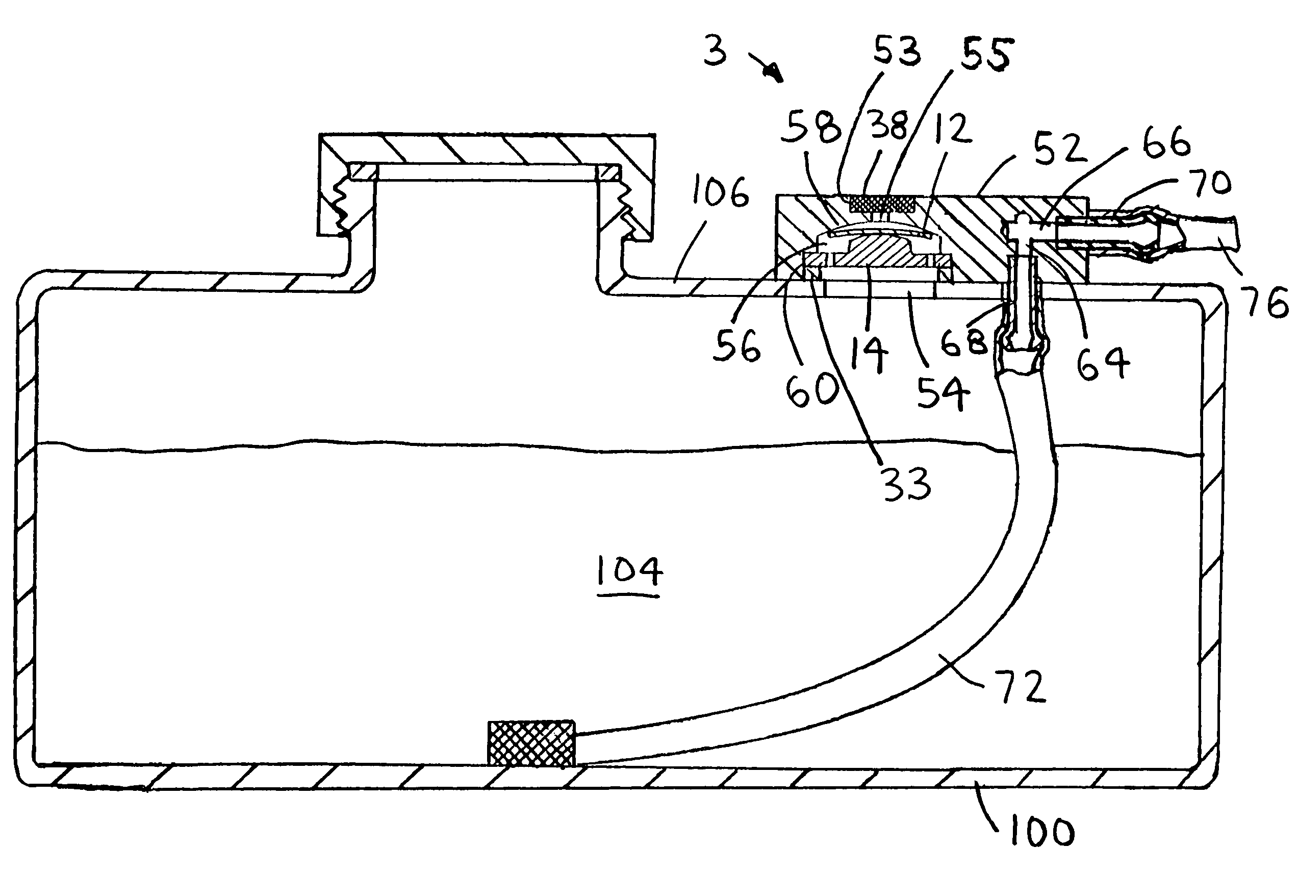 Fuel tank venting system