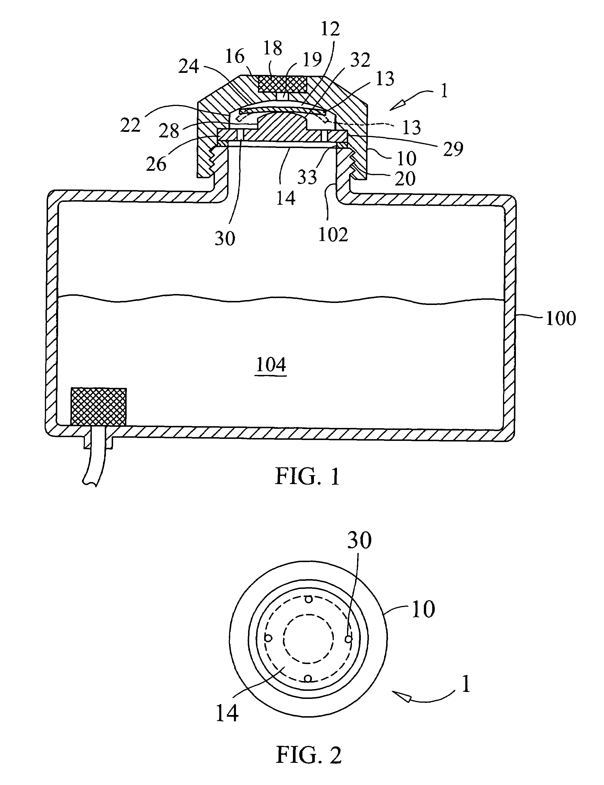 Fuel tank venting system