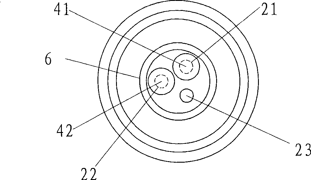 Swing switch structure of water exit apparatus