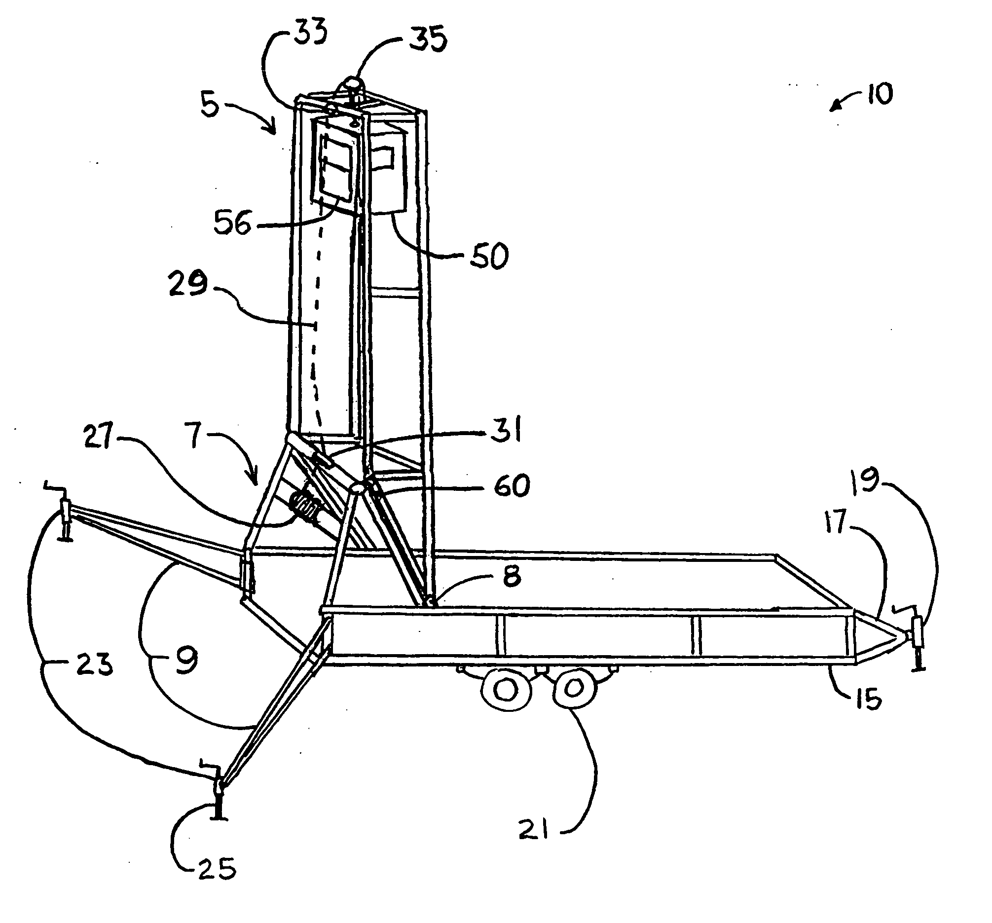 Portable observation tower