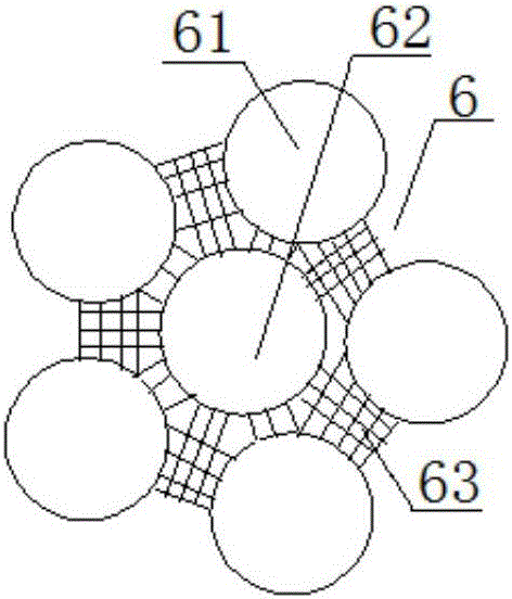 Automatic separating and polishing system and processing technique for steel balls subjected to demolding