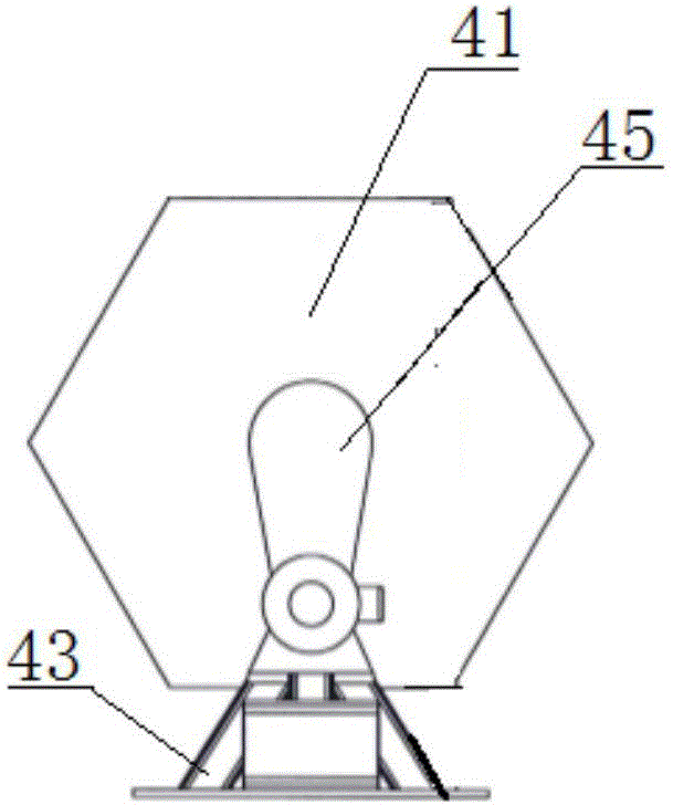 Automatic separating and polishing system and processing technique for steel balls subjected to demolding