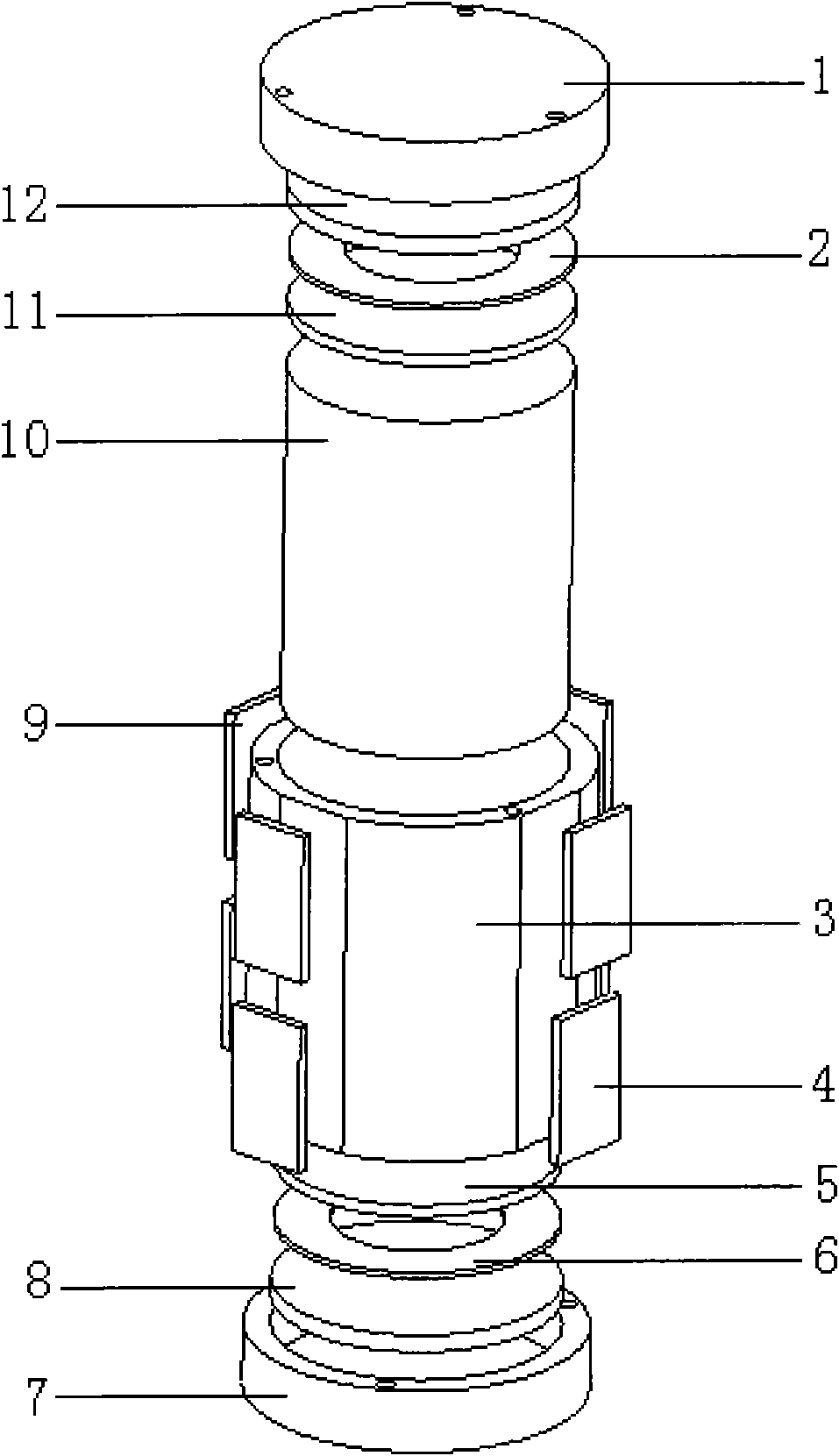 Near-field ultrasound floated-type gyroscope