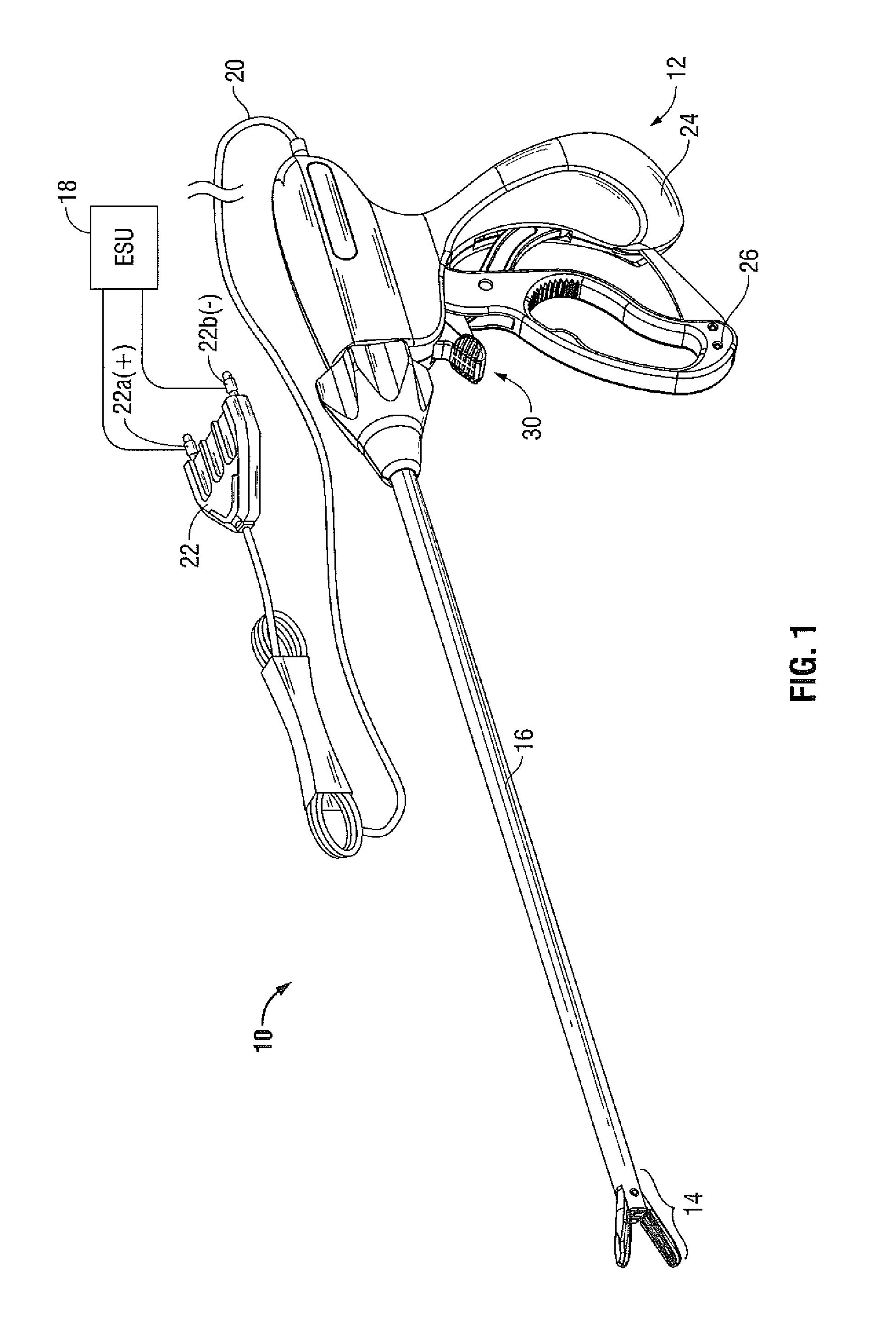 Surgical Instrument with Non-Contact Electrical Coupling