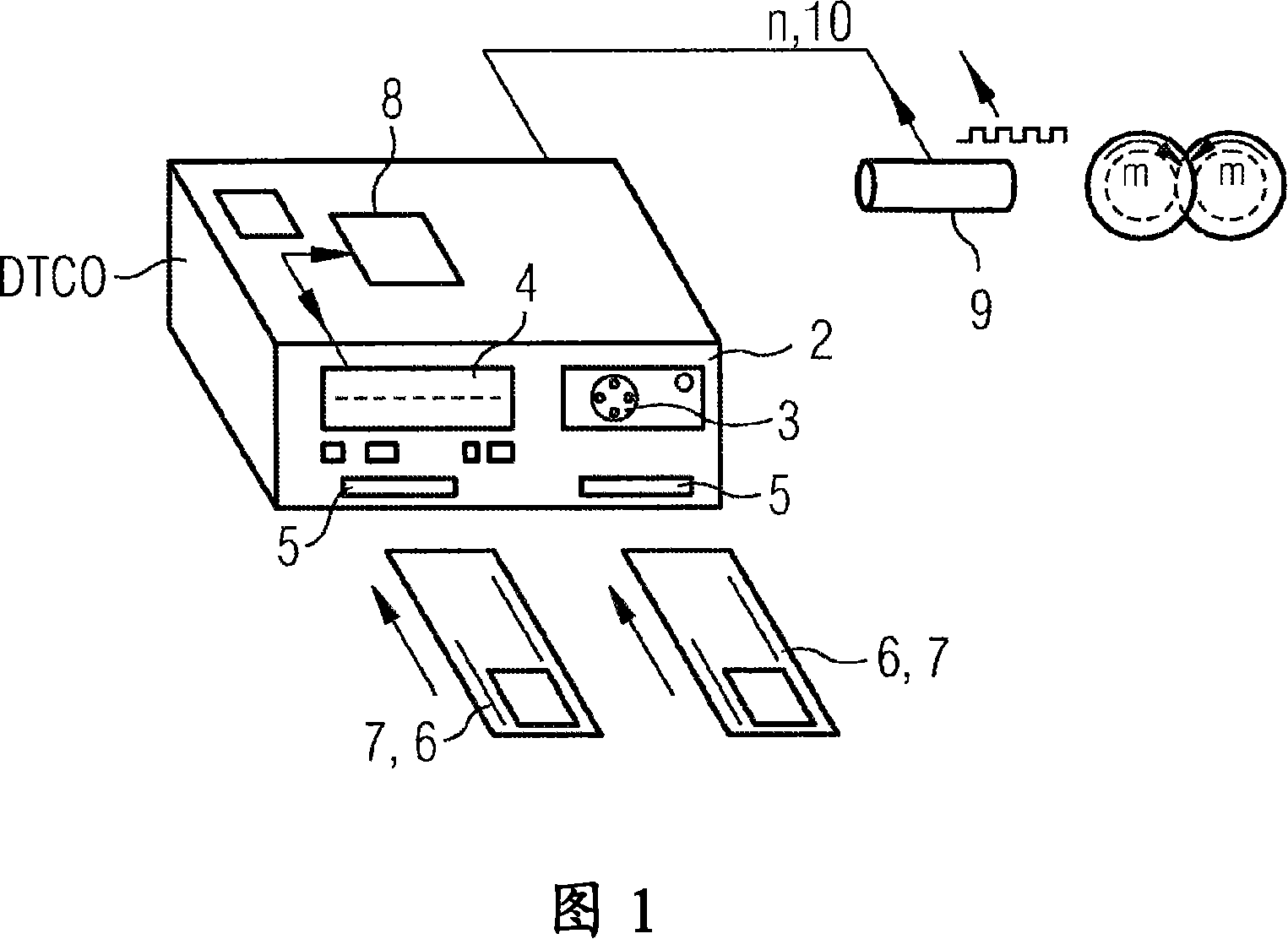 Display control of a tachograph