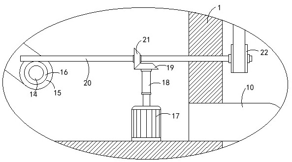 Dustproof device for furniture machining