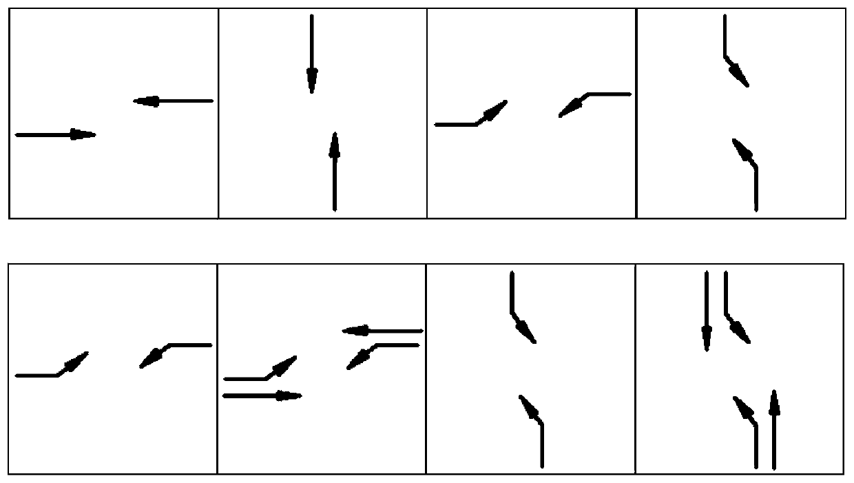 Key intersection and adjacent intersection traffic signal control method