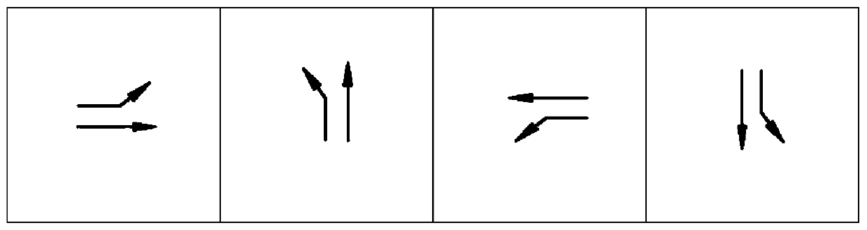 Key intersection and adjacent intersection traffic signal control method