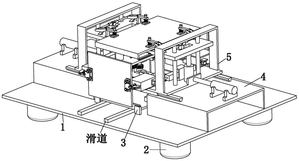 Automatic assembling machine for electric appliance cabinet