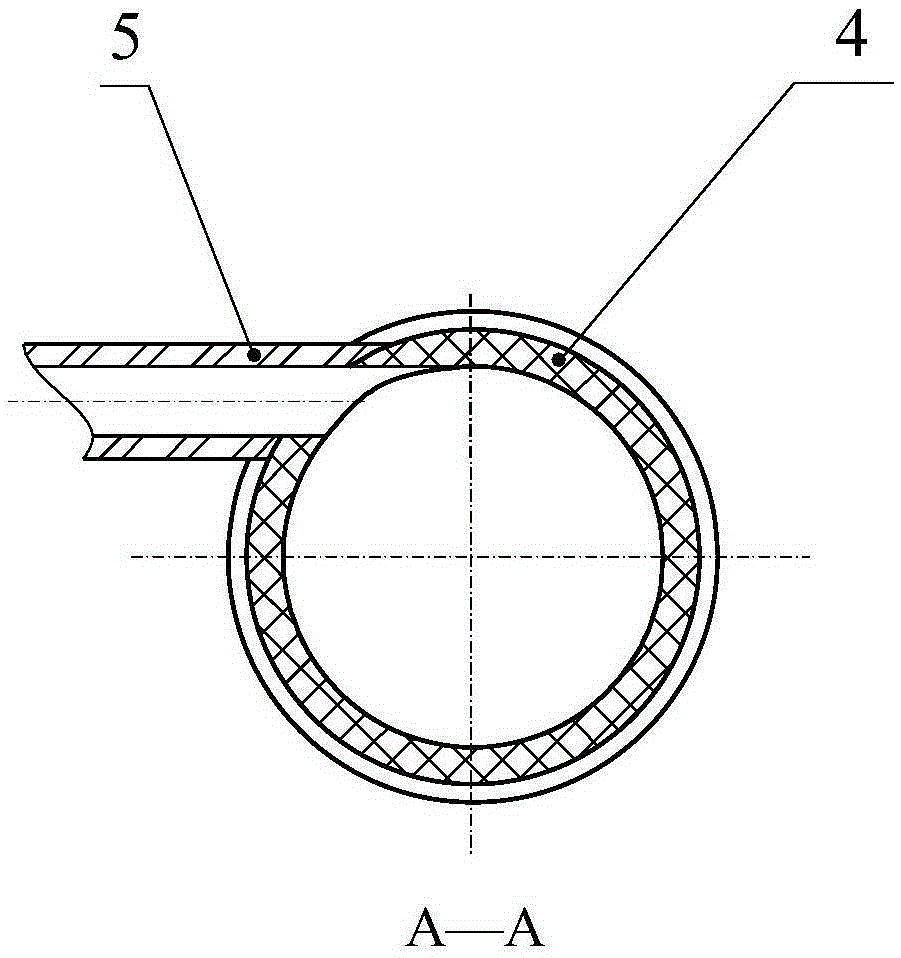 Rotational flow atomizing precombustion type heavy oil burner