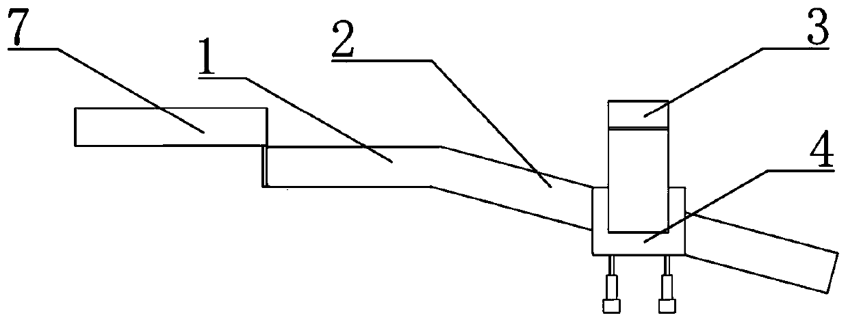 Experimental device and experimental method for simulating formation to break of barrier dam