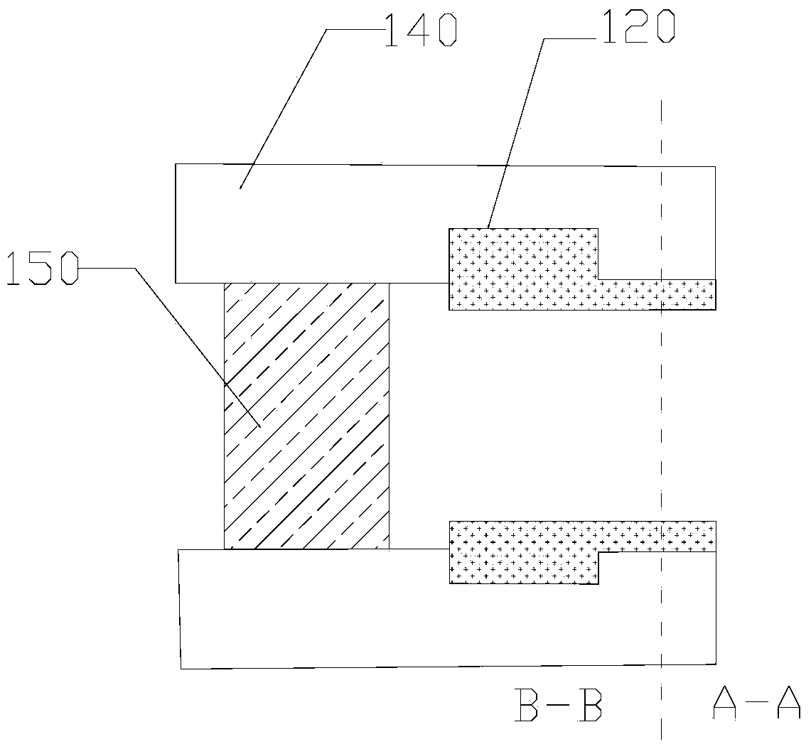 Liquid crystal display device, substrate for same and method for manufacturing substrate