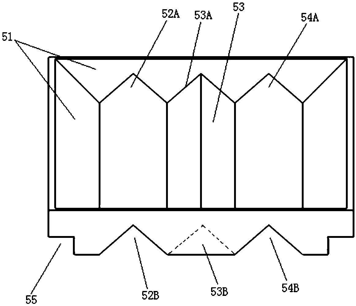 Material bag automatic scratching feeding device