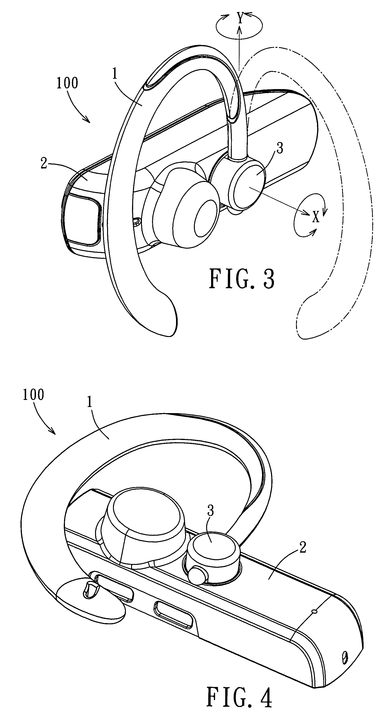 Personal audio listening device