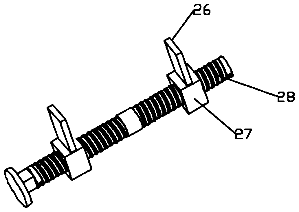 Automatic grabbing and lifting device for logistics sorting assembly line