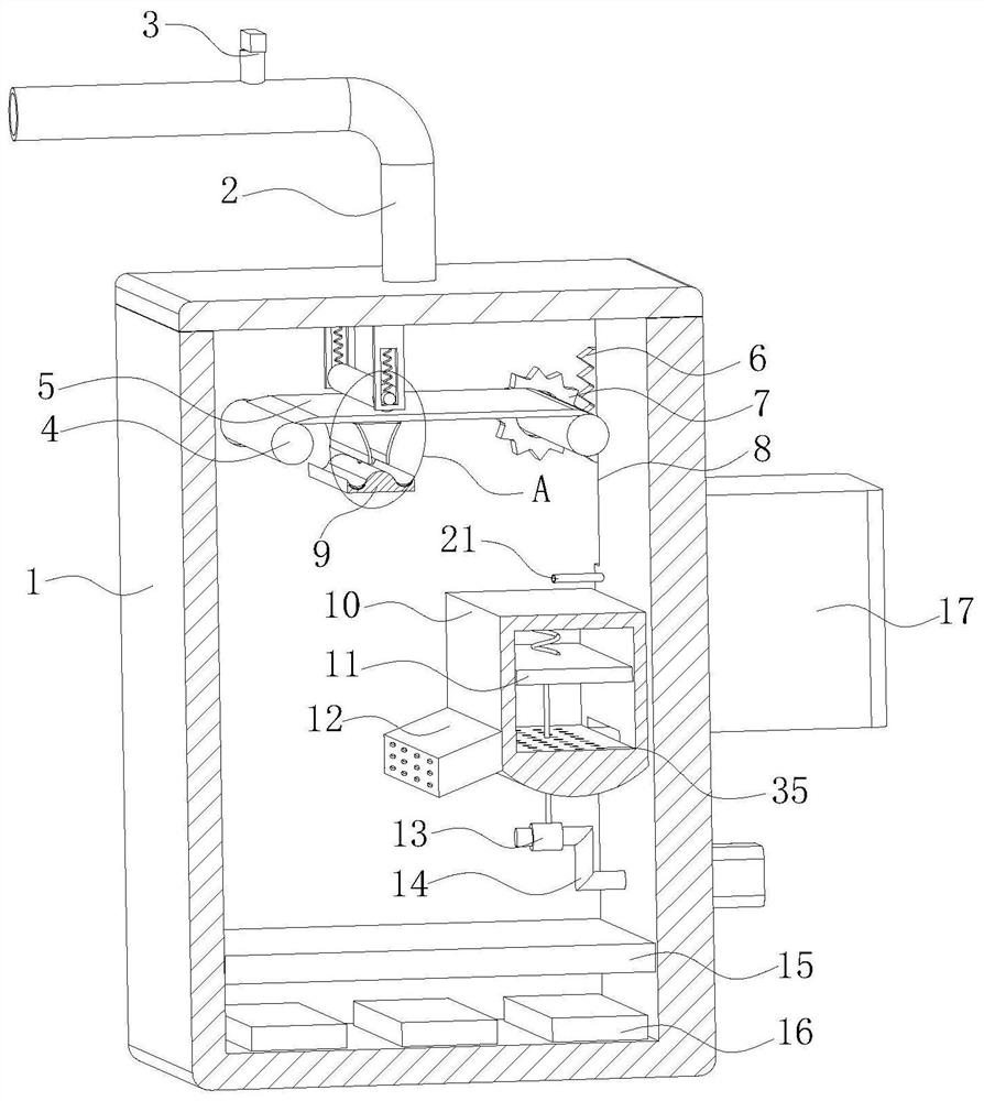 Pure steam generating device