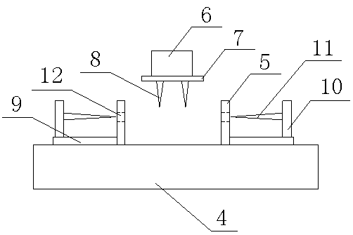 Combustible garbage compression device