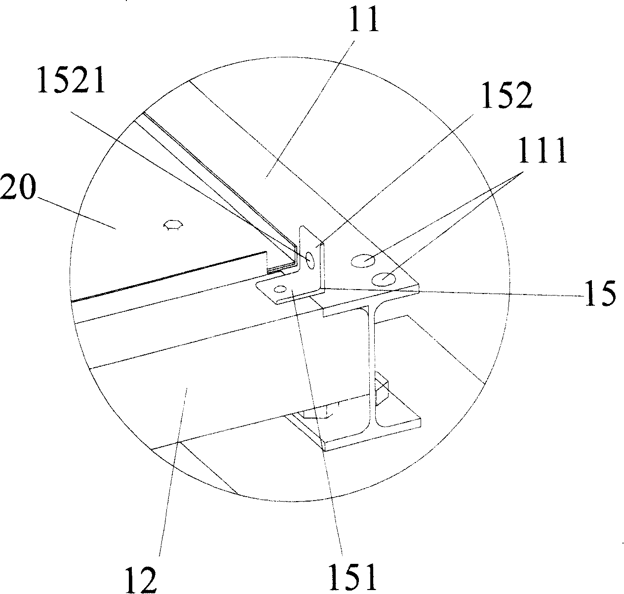 Base station house body