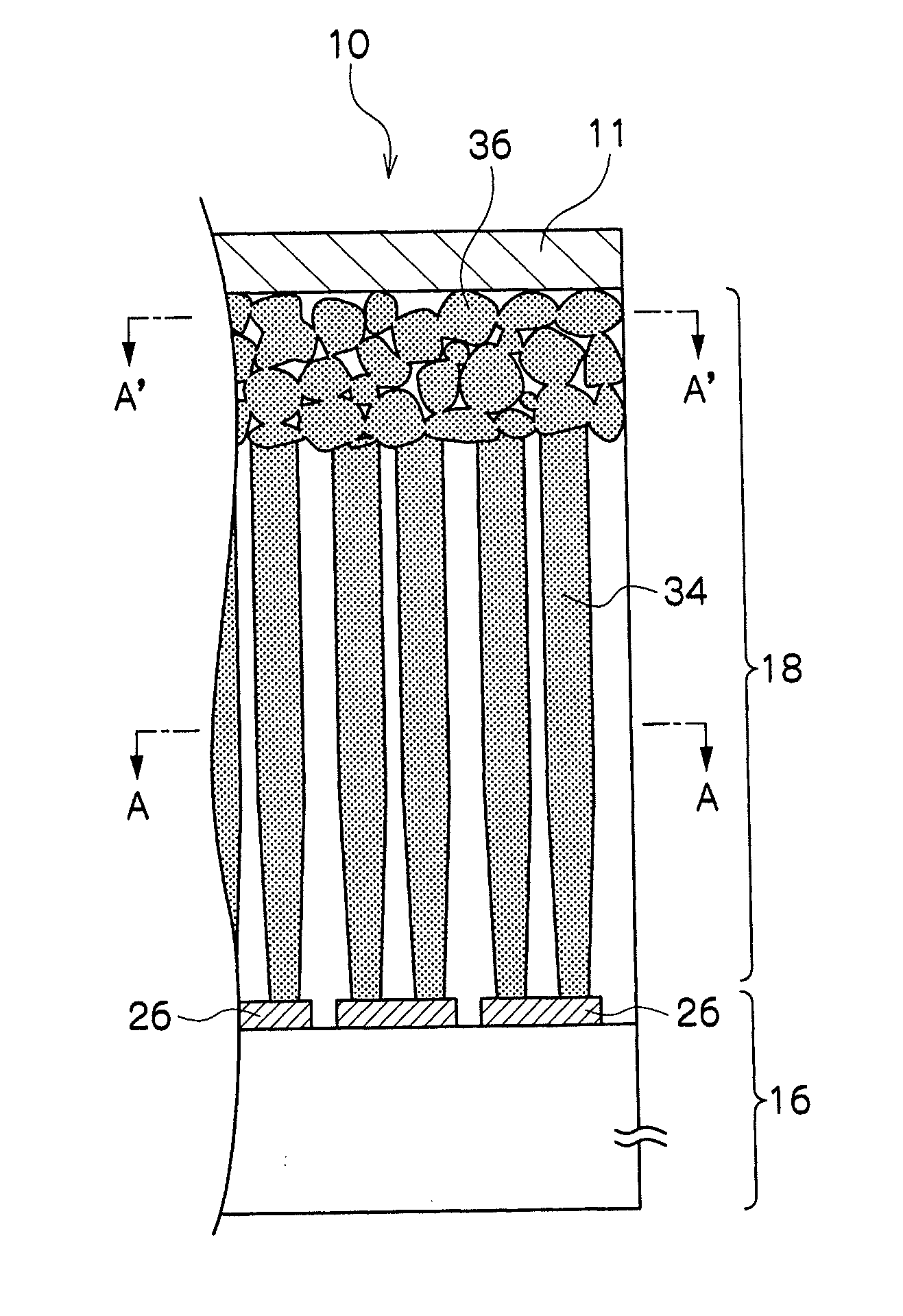 Radiation image detection apparatus and manufacturing method of the same