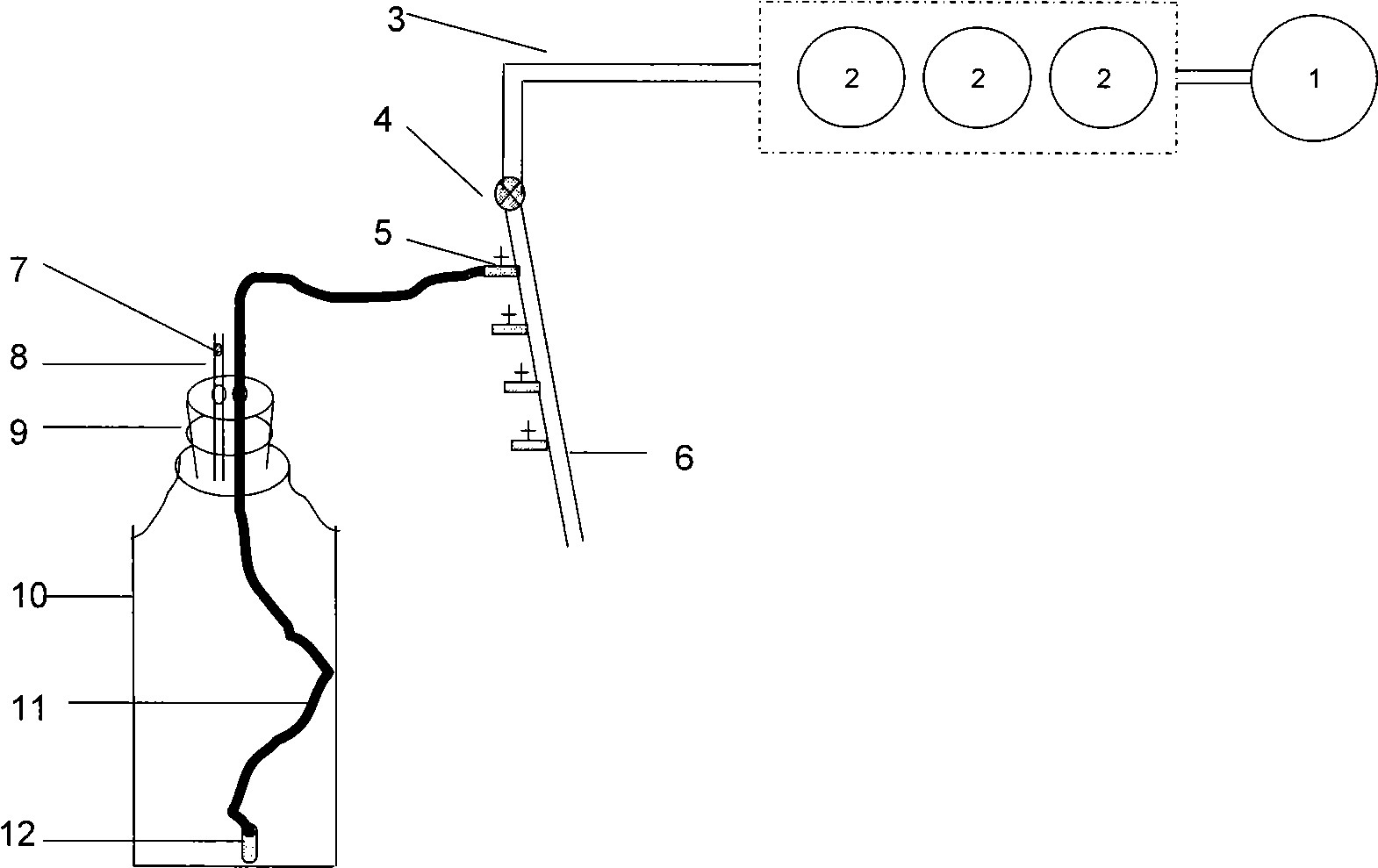 Method for cultivating unicellular algae by inflation