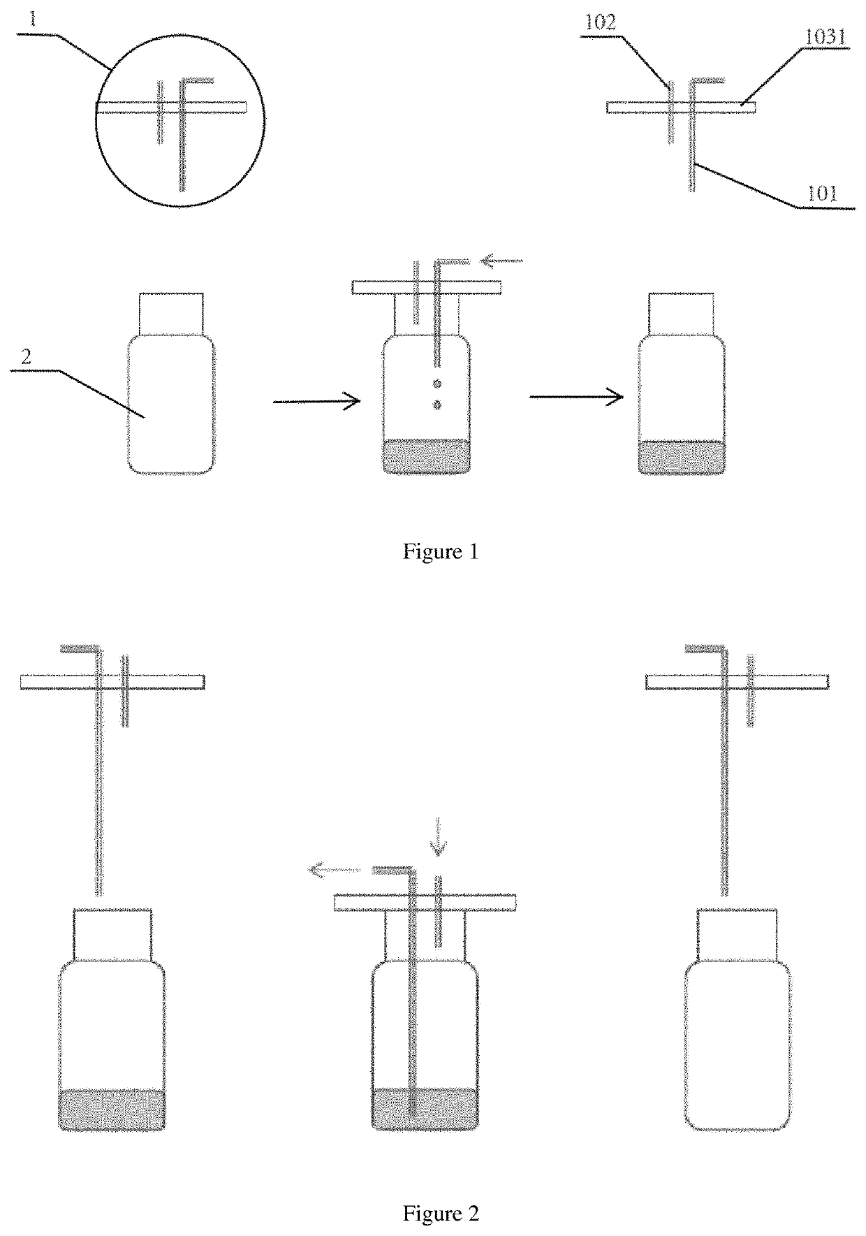 Disposable reaction device, tracer synthesizer and method for producing tracers