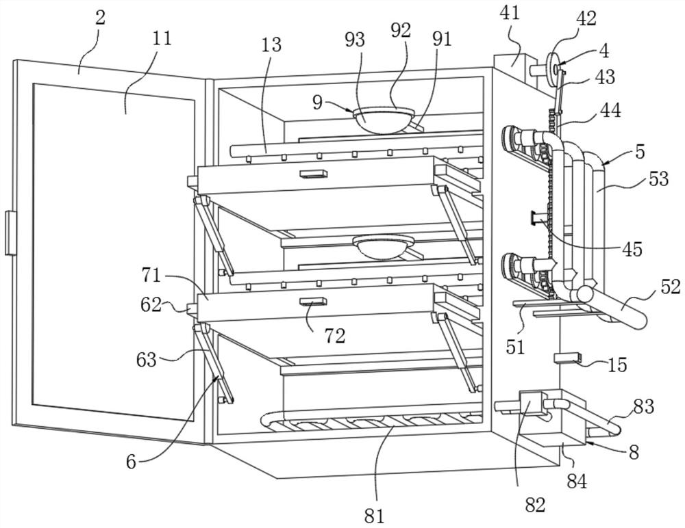 Seedling raising device special for agricultural seedling raising and using method