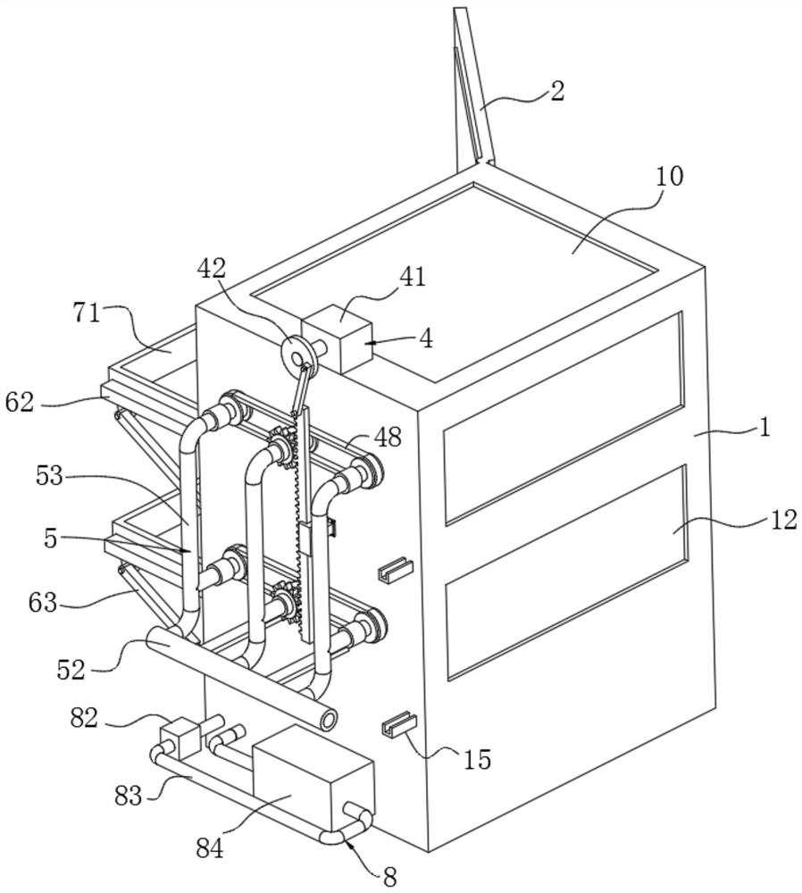 Seedling raising device special for agricultural seedling raising and using method