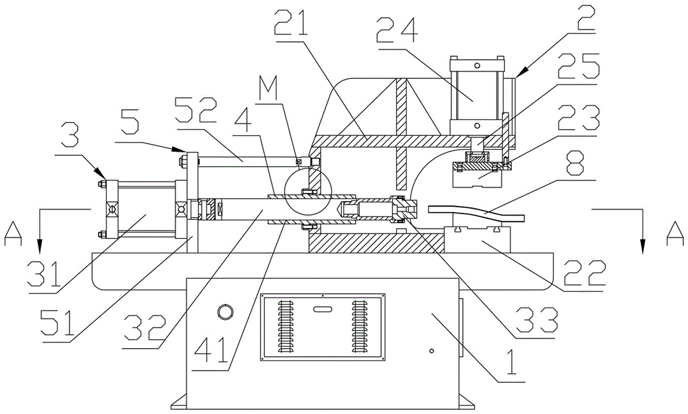 Pipe end forming machine