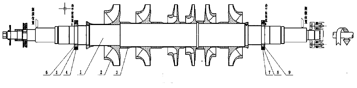 Centrifugal Compressor with Rotor On-Line Dynamic Balancing Function