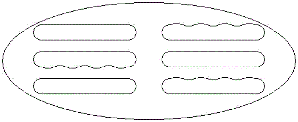 A static screen structure of polishing machine that can effectively reduce the broken rice rate