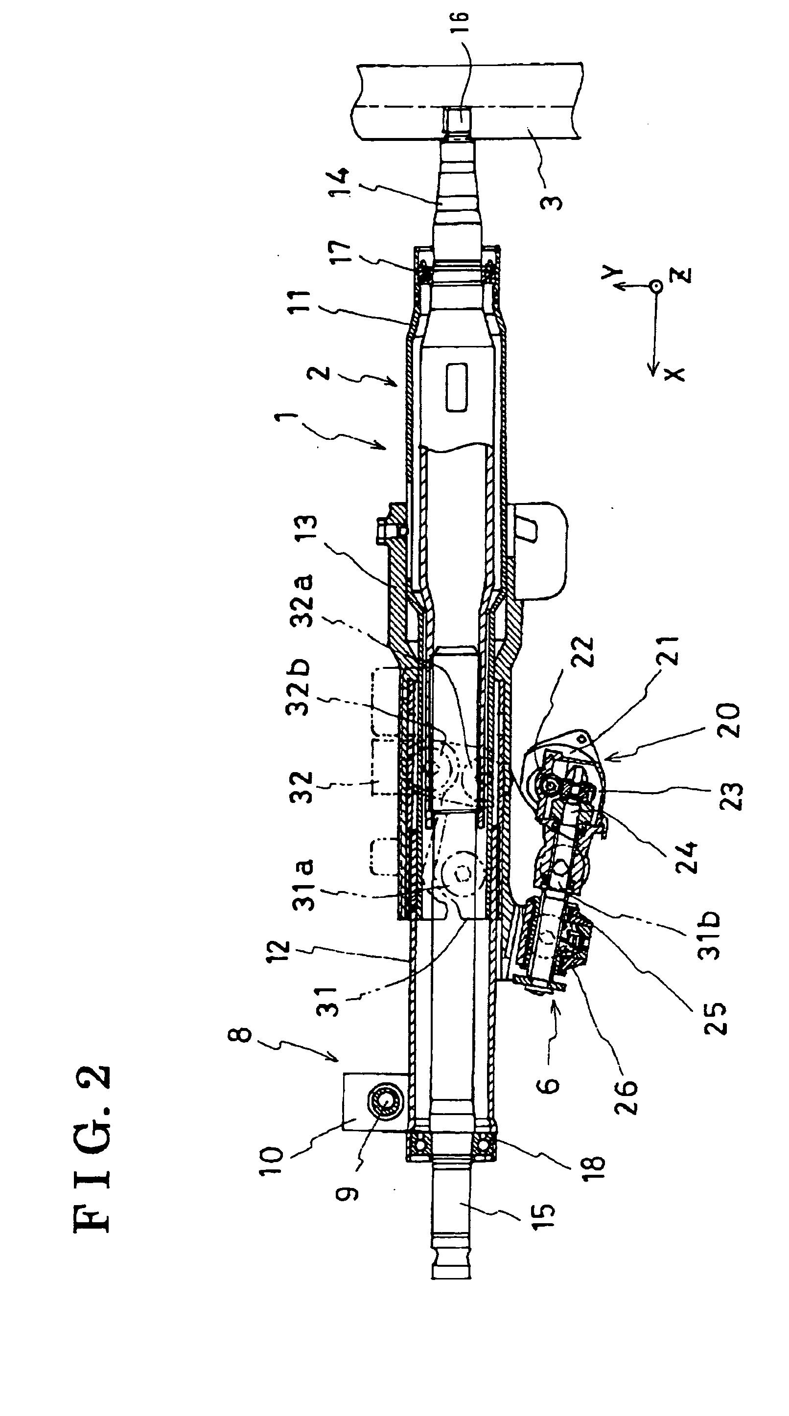 Steering apparatus