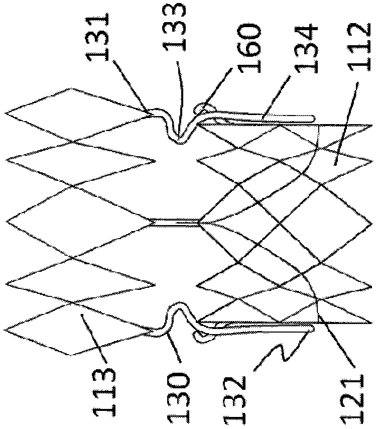 Artificial valve prosthesis with leaflet clamping device