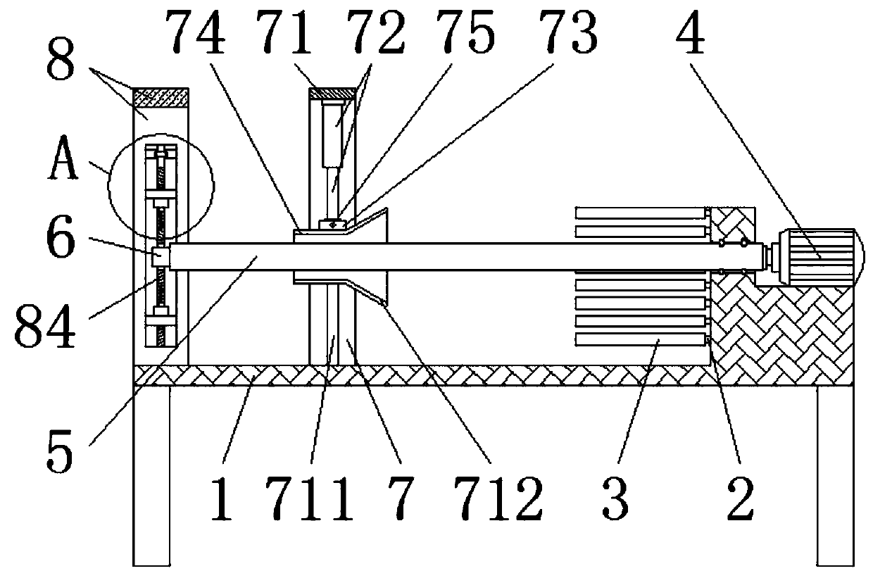 Tube coiling machine for paper tube machining