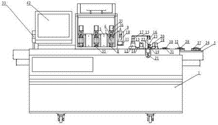 Ceramic-substrate-based high-precision automatic drilling machine