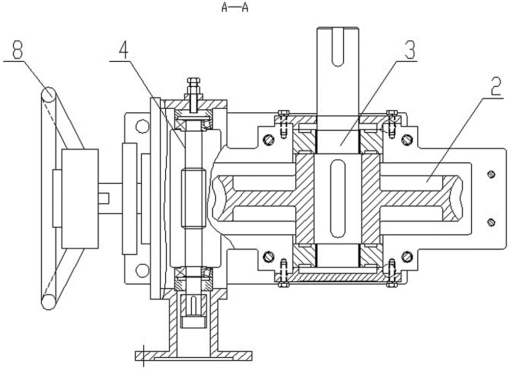 Manual and motorized dual-input speed reducer