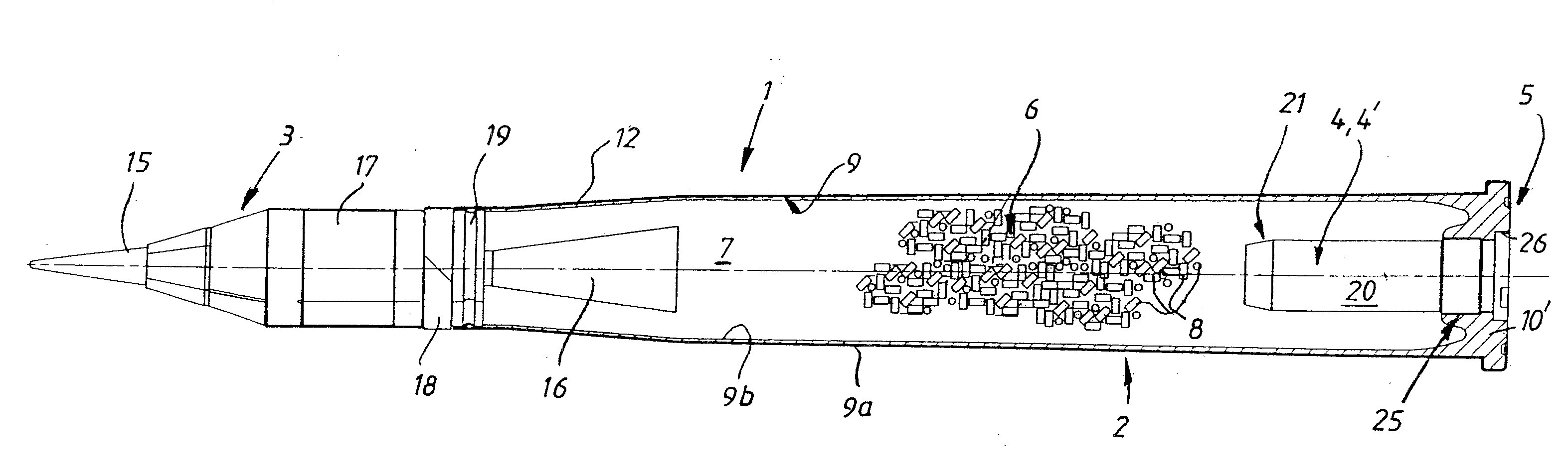 Plasma generator comprising sacrificial material and method for forming plasma, as well as ammunition shot comprising a plasma genrator of this type