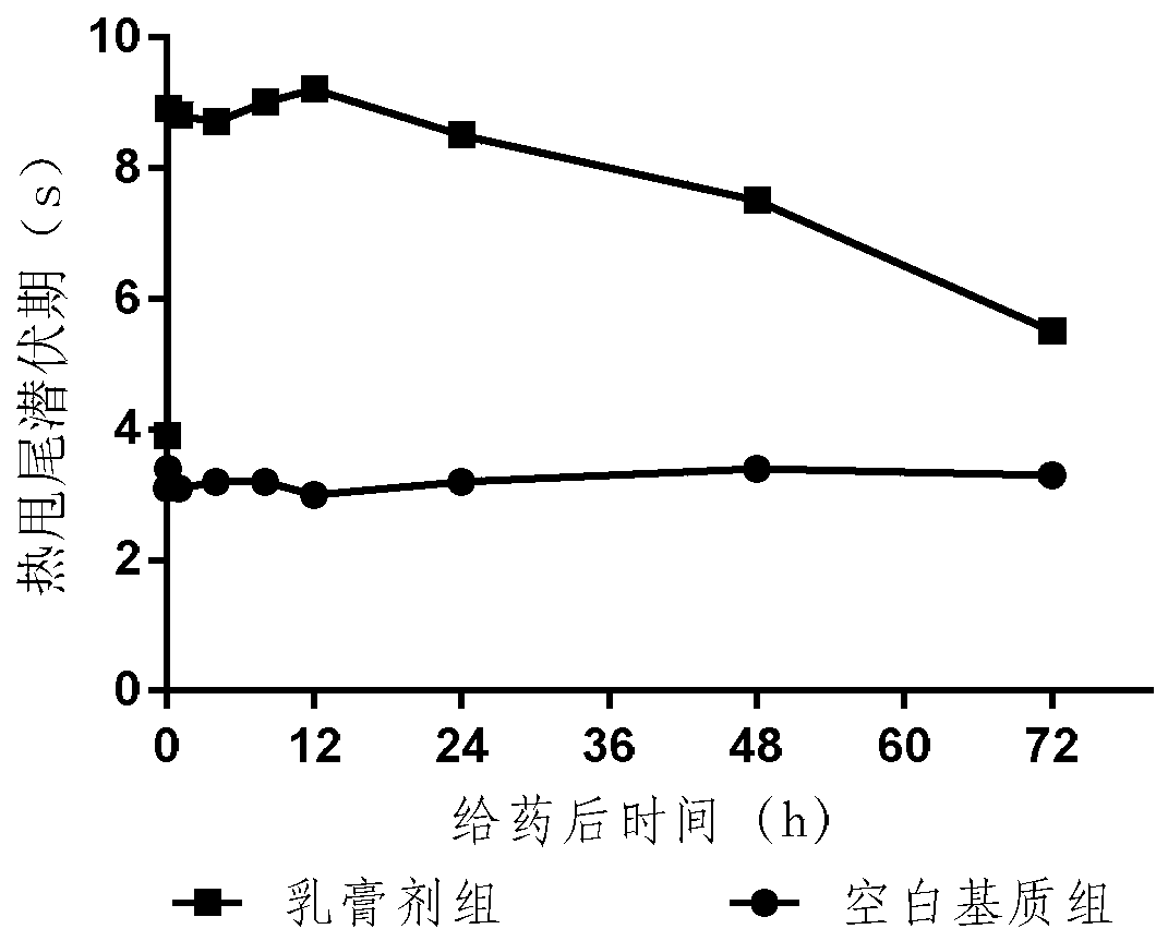 Local used composition containing analgesic, and preparation method and use of local used composition