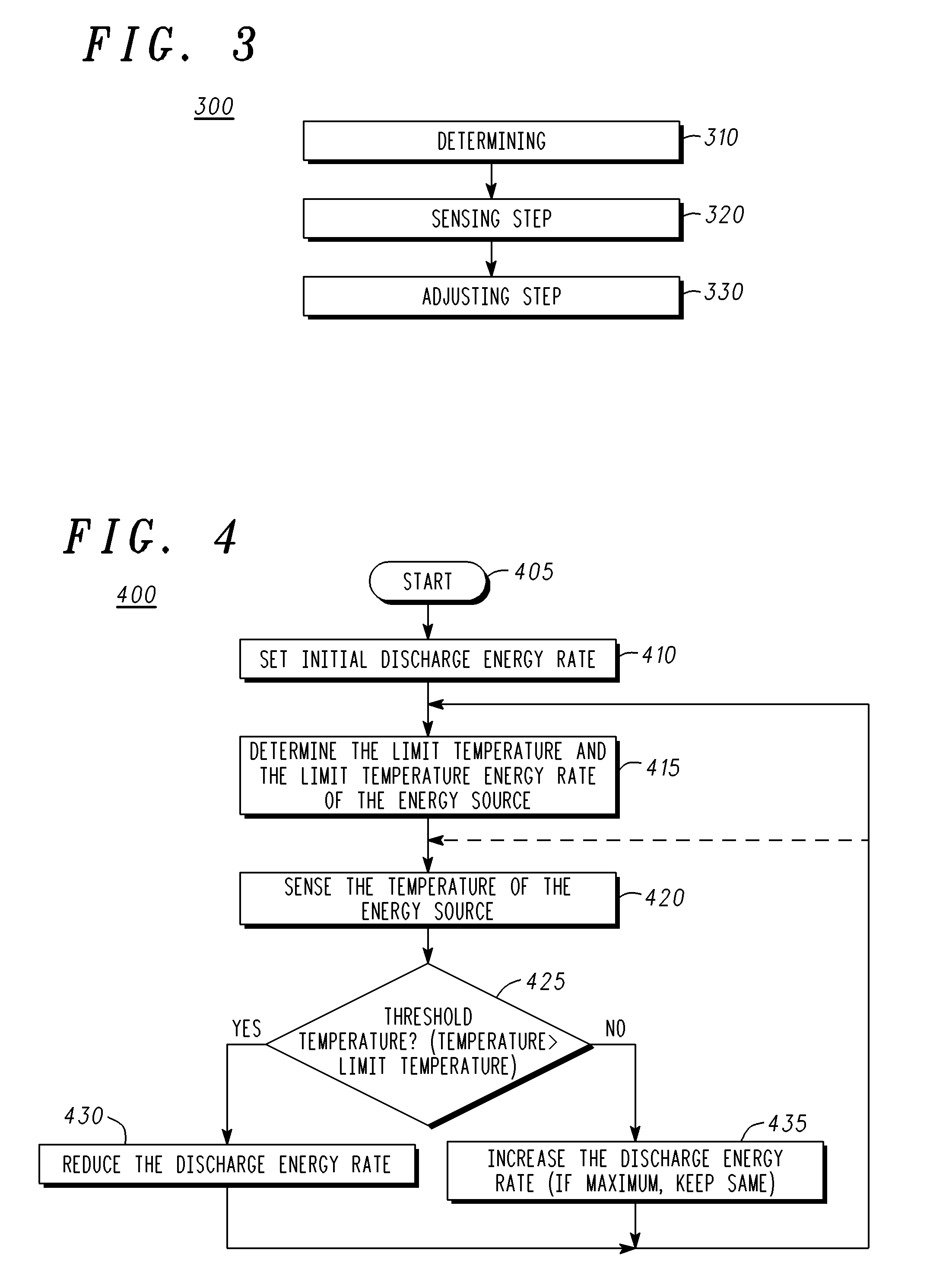 Device and method to prolong the life of an energy source